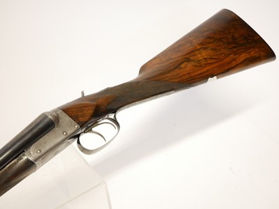 Lot 371 - William Powell bar-in-wood snap action lif up...