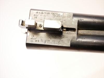 Lot 371 - William Powell bar-in-wood snap action lif up...