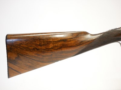 Lot 371 - William Powell bar-in-wood snap action lif up...