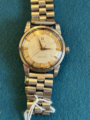 Lot 232 - A 1950s Omega Seamaster automatic wristwatch ref. 2486 14SC.
