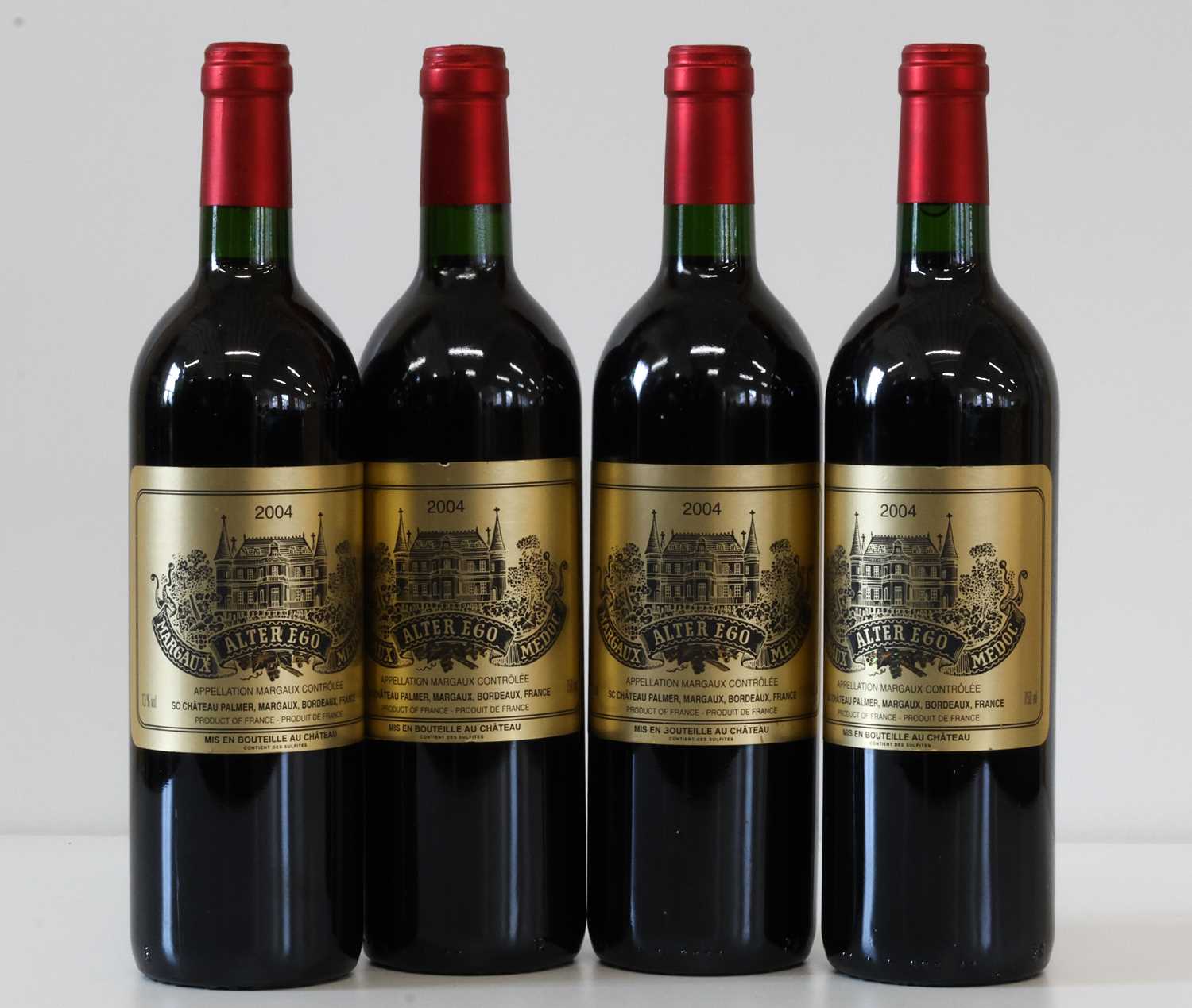 Lot 15 - 4 Bottles ‘Alter Ego’ de Chateau Palmer Margaux 2004
