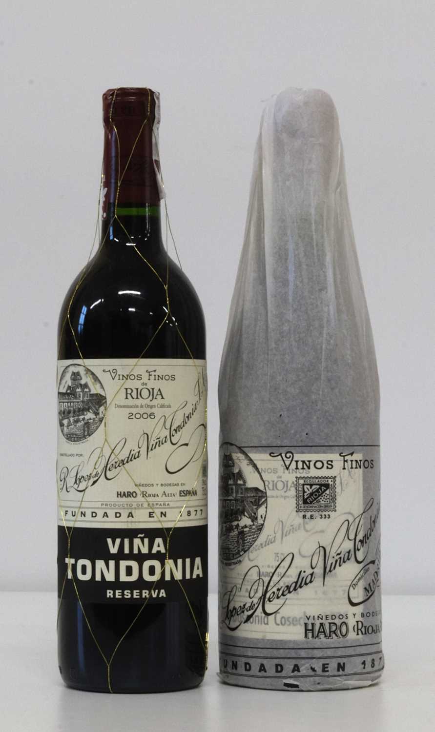 Lot 184 - 2 Bottles Lot Mixed Vintages Rioja R.Lopez