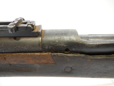Lot 375 - Remington .30-06 Model 1903 smooth bore bolt...