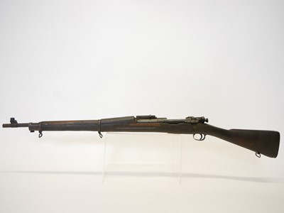 Lot 375 - Remington .30-06 Model 1903 smooth bore bolt...