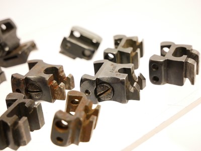 Lot 434 - Group of German style claw and shoe scope...