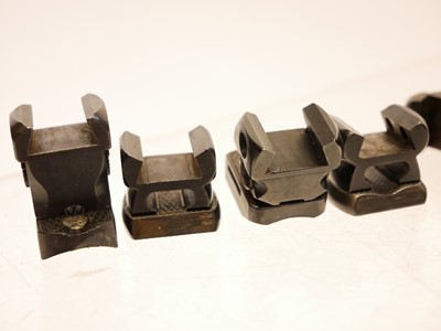 Lot 434 - Group of German style claw and shoe scope...