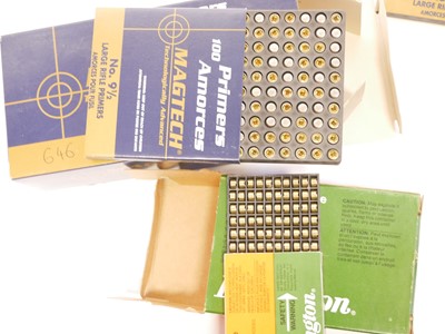 Lot 526 - Large Rifle primers, six hundred and seventy...
