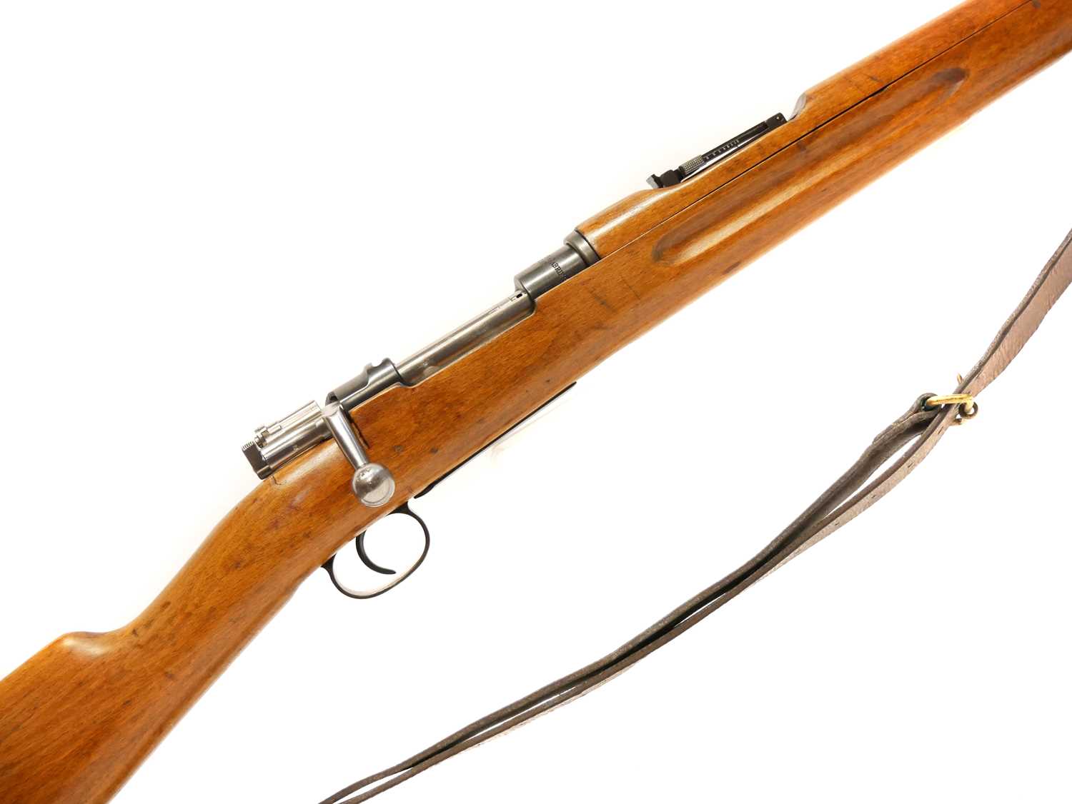 Lot 301 - Swedish M38 6.5x55 mm bolt action short rifle,...