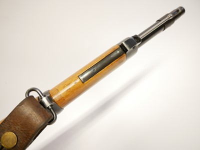Lot 301 - Swedish M38 6.5x55 mm bolt action short rifle,...
