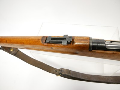 Lot 301 - Swedish M38 6.5x55 mm bolt action short rifle,...
