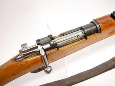 Lot 301 - Swedish M38 6.5x55 mm bolt action short rifle,...