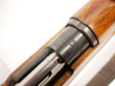 Lot 301 - Swedish M38 6.5x55 mm bolt action short rifle,...