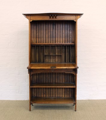 Lot 239 - Arts & Crafts Oak Bureau