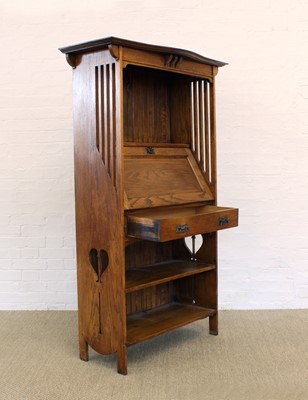Lot 239 - Arts & Crafts Oak Bureau