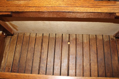 Lot 239 - Arts & Crafts Oak Bureau