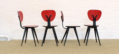 Lot 228 - Set of Four Retro Dining Chairs