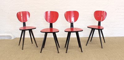 Lot 228 - Set of Four Retro Dining Chairs