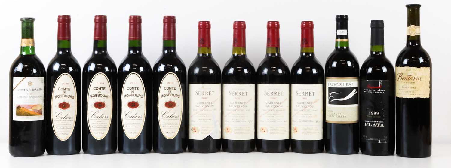 Lot 1 - 12 Bottles Assorted Good Red Drinking Wines