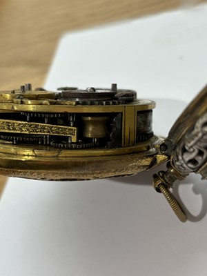 Lot 163 - A rare 16th century German tambour cased stackfreed striking pocket watch, circa 1550-70.