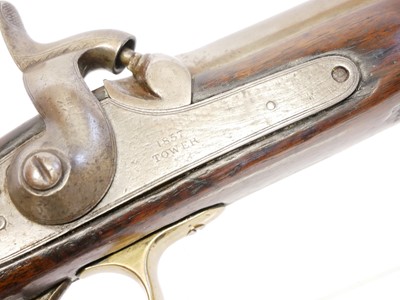 Lot 34 - P56 Percussion .65 calibre cavalry carbine,...