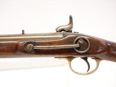 Lot 34 - P56 Percussion .65 calibre cavalry carbine,...