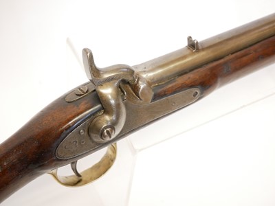 Lot 34 - P56 Percussion .65 calibre cavalry carbine,...