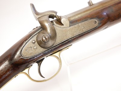 Lot 34 - P56 Percussion .65 calibre cavalry carbine,...