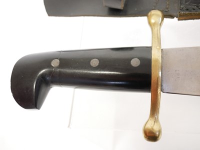 Lot 142 - Case bowie knife, 9.5inch blade stamped Case...