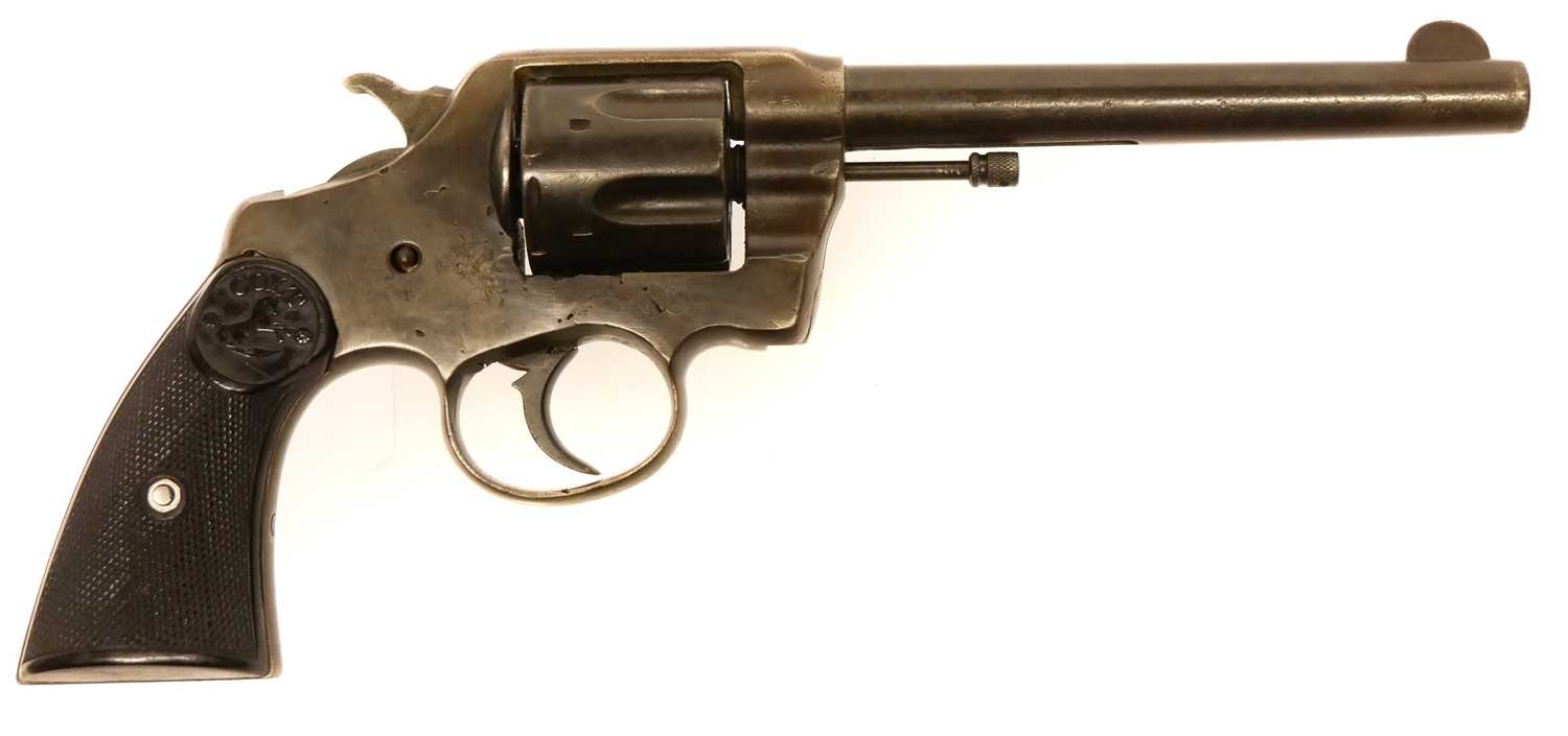 Lot 78 - Deactivated Colt 1893 .41 revolver, serial...