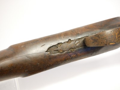 Lot 68 - The stock and barrel of a 6 bore wild fowling...