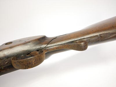 Lot 68 - The stock and barrel of a 6 bore wild fowling...
