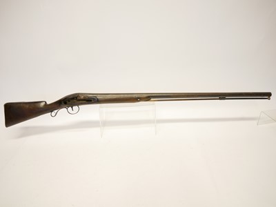 Lot 68 - The stock and barrel of a 6 bore wild fowling...