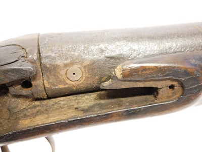Lot 68 - The stock and barrel of a 6 bore wild fowling...
