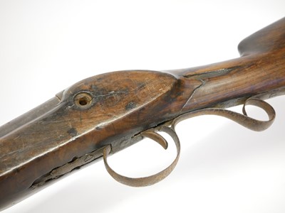 Lot 68 - The stock and barrel of a 6 bore wild fowling...