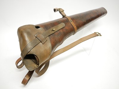 Lot 399 - 1905 Madsen / Rexer light machine gun leather...