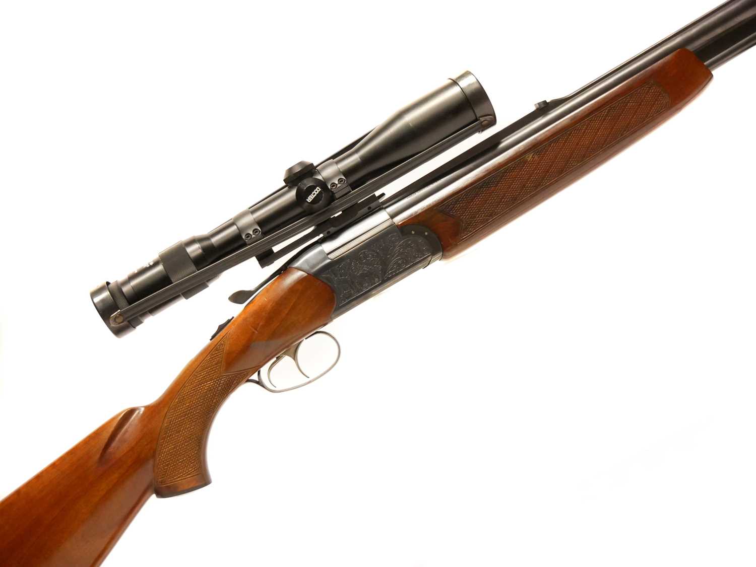 Lot 261 - Brno CZ model 5024 12 bore / .222 over and...