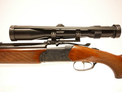 Lot 261 - Brno CZ model 5024 12 bore / .222 over and...