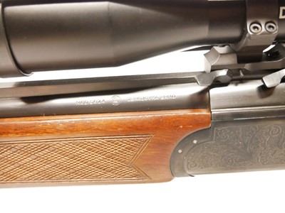 Lot 261 - Brno CZ model 5024 12 bore / .222 over and...