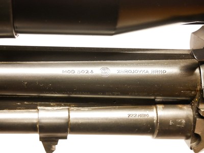 Lot 261 - Brno CZ model 5024 12 bore / .222 over and...