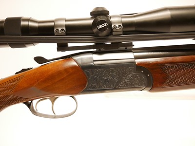 Lot 261 - Brno CZ model 5024 12 bore / .222 over and...