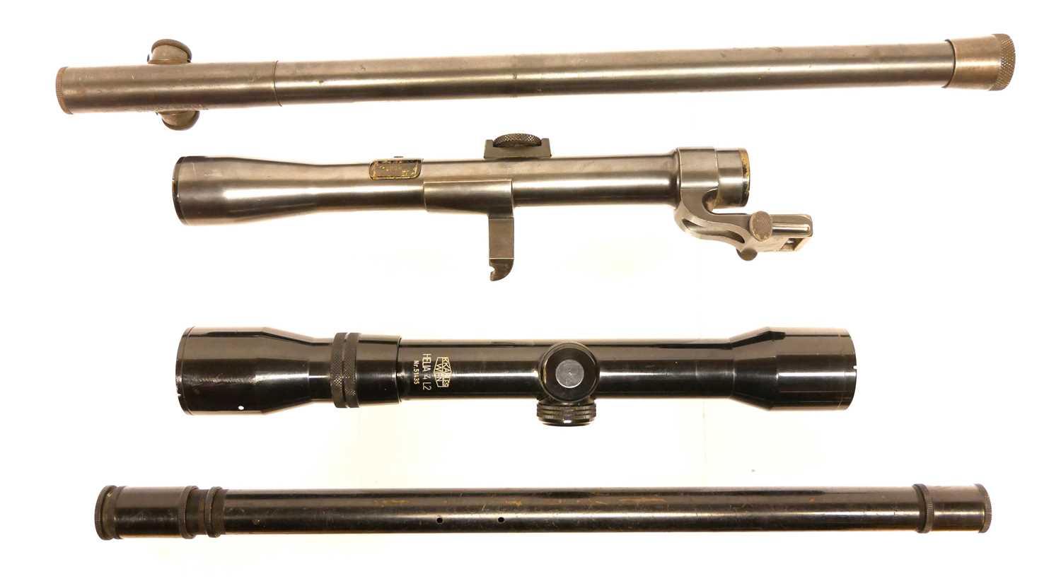 Lot 464 - Four rifle telescopes, to include a K.Kahles...