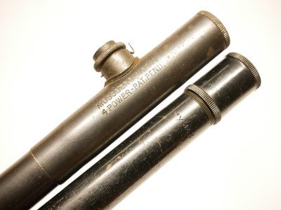 Lot 464 - Four rifle telescopes, to include a K.Kahles...