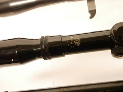 Lot 464 - Four rifle telescopes, to include a K.Kahles...
