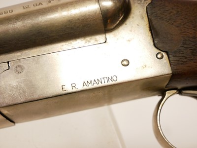 Lot 216 - Firearms certificate E.R. Amantino 12 bore...