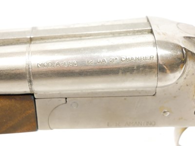 Lot 216 - Firearms certificate E.R. Amantino 12 bore...