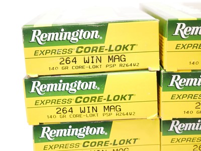 Lot 544 - 264 Winchester Magnum Remington ammunition,...