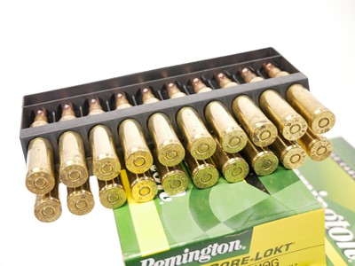 Lot 544 - 264 Winchester Magnum Remington ammunition,...
