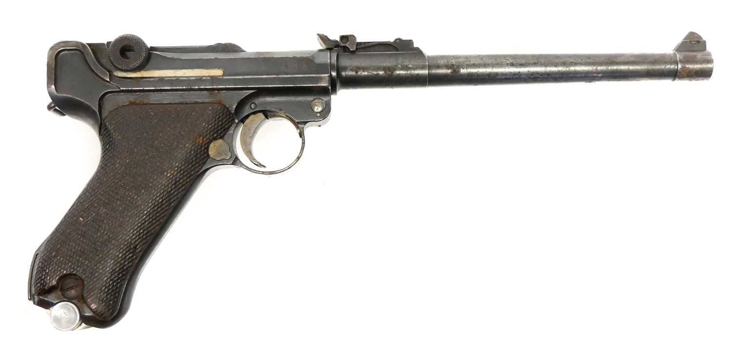 Lot Deactivated German WWI DWM Artillery Luger 9mm...