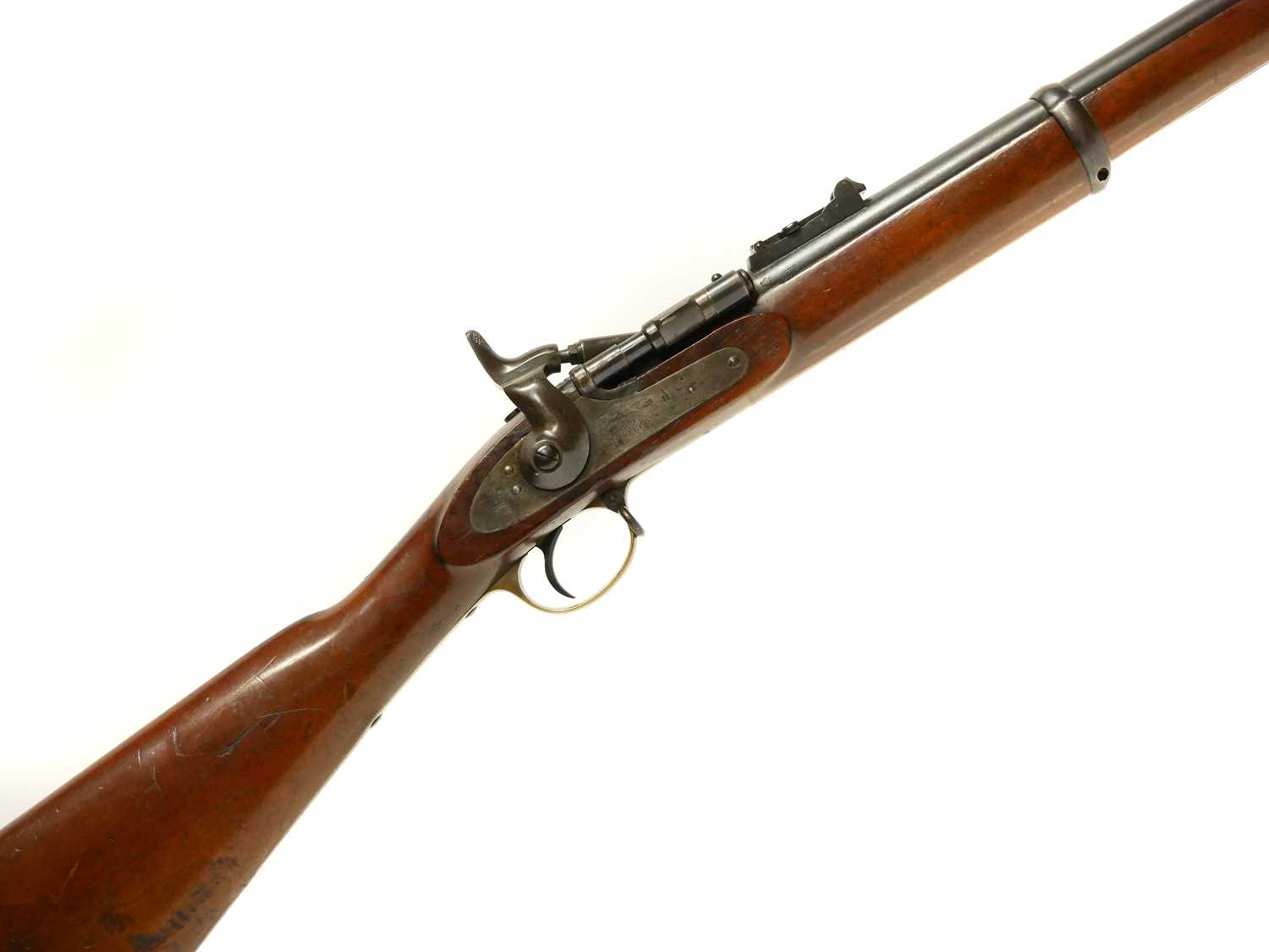 Lot 39 - Enfield .577 Snider rifle, 32inch barrel with