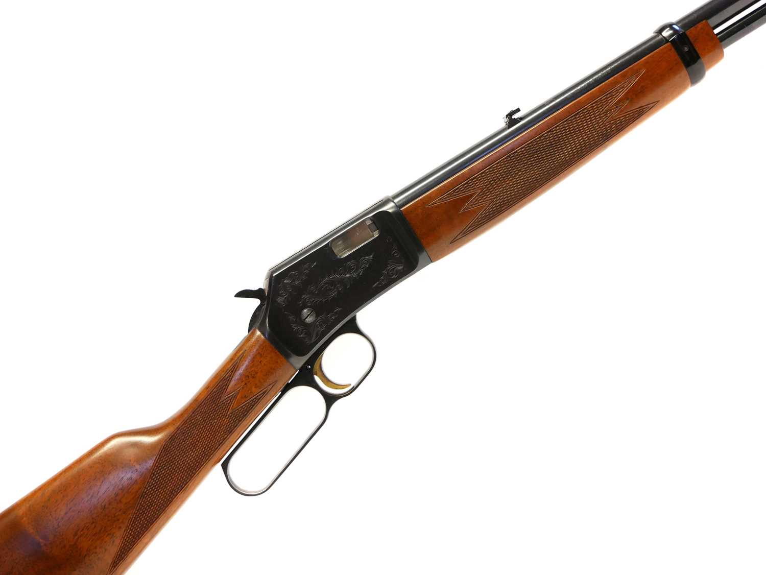Lot 257 - Miroku ML-22 .22lr lever action rifle, serial...